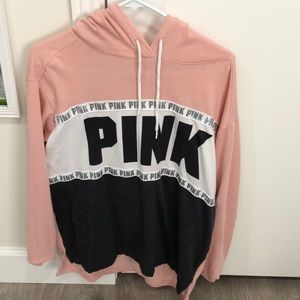 PINK Oversized Bling Hoodie